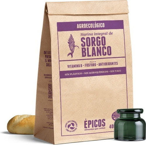 Harina Quinoa, Amaranto, Mijo, Lupino, Sarraceno, Sorgo Teff