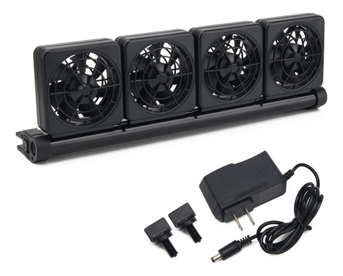 Liveek Ventilador De Acuario De 2, 3, 4 Cabezas, Enfriador D