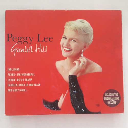 2x Cd (nm) Peggy Lee Greatest Hits Ed Eu 2009 C/luva Rem Imp