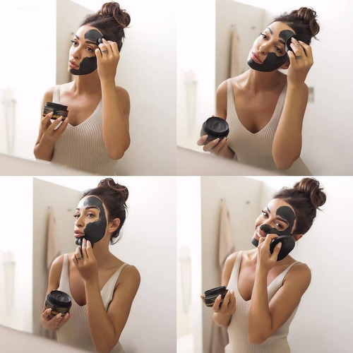 Imagen 4 de 6 de Natura Siberica Jabón Negro Nórdico Detox Limpieza Facial