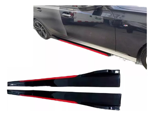 Splitters Lateral Filo Rojo 2.2m Volvo C30 2017