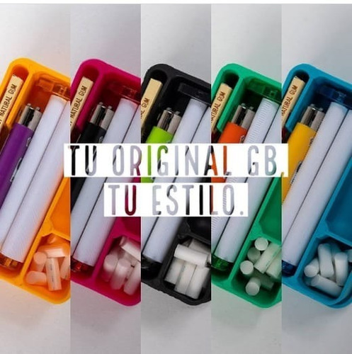 Imagen 7 de 10 de Tabaquera Cigarrera Gb - Varios Colores - Cogoshop Growshop