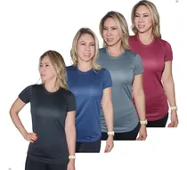 Comprar Kit 4 Blusa Academia Feminina Dry Fit Blusinha Fitness Uv