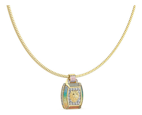 Collar Guess Lion King Multicolor Hombre