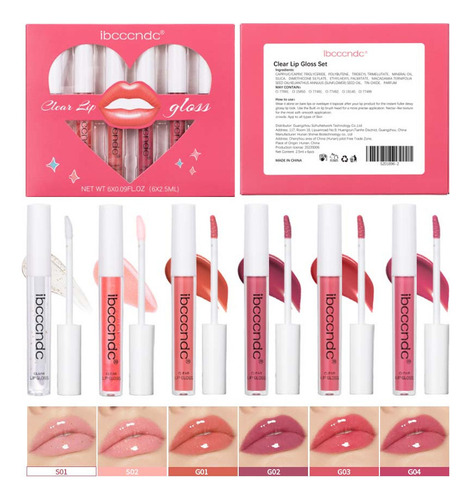 Juego De Lápices Labiales Transparente A Lipstick Set De Bri
