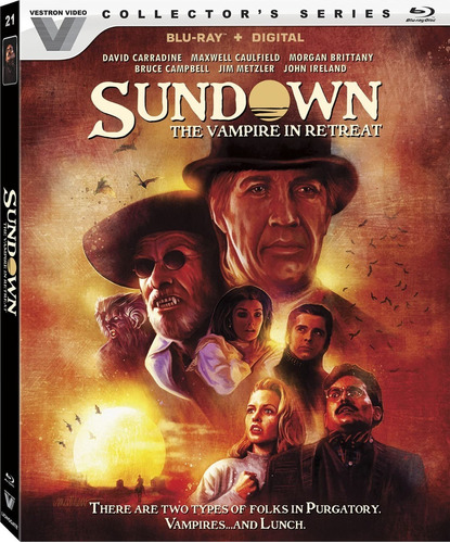 Blu-ray Sundown The Vampire In Retreat/ Crepusculo De Sangre