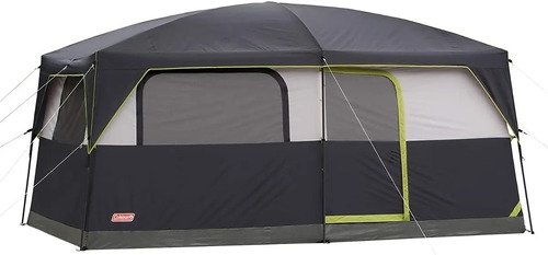 Carpa Coleman Prairie Breeze 9 Personas Luz Ventilador