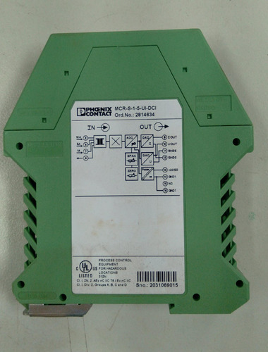 Transdutor De Corrente - Mcr-s-1-5-ui-dci-nc - Phoenix