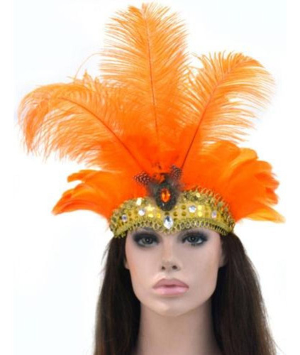 Tocado De Plumas, Accesorios Para El Cabello, Diadema, A La