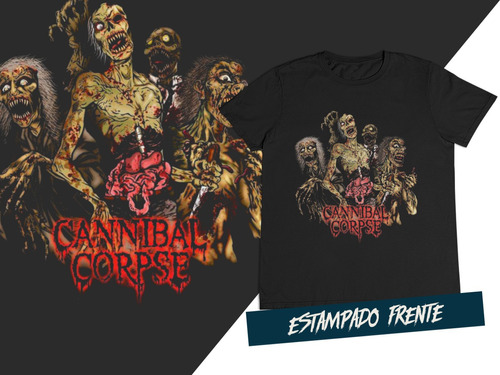 Camiseta Brutal Death Metal Cannibal Corpse C4