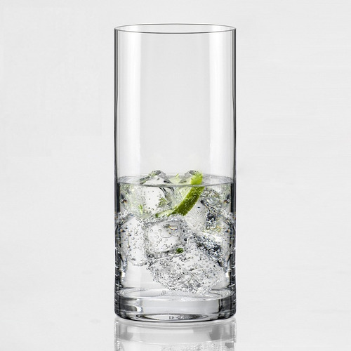 Imagen 3 de 5 de Vasos Cristal Bohemia Trago Largo 450ml Set X 12