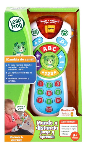 Control Remoto Musical Con Luz Y Sonido Leap Frog Mando