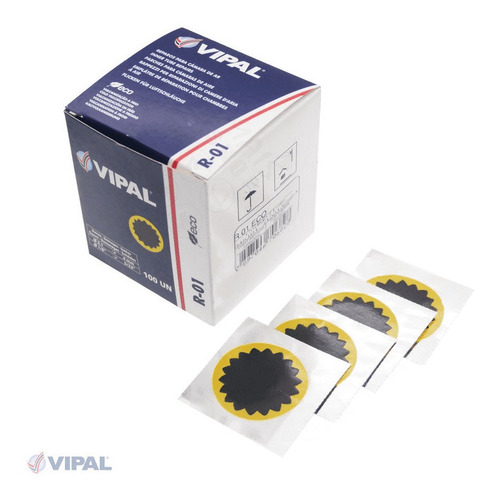 Remendo A Frio Para Camara De Ar 10 R-03 + 10 R-02 Vipal