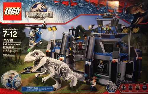 Lego Jurassic World Indominus Rex Breakout Modelo 75919
