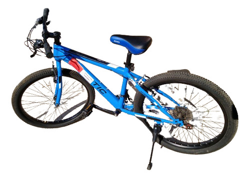 Bicicleta De Montaña Turbo K400 R24 21v Azul