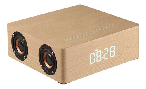 Bocina Bluetooth Reloj Digital Despertador Multifunción 4