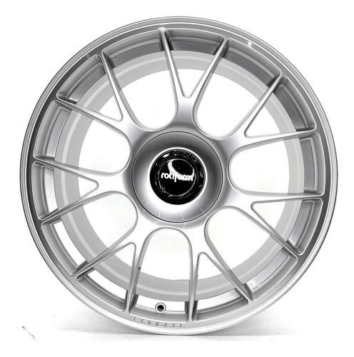 Jogo De Rodas Rotiform Tuf Aro 20x9 E 12 Prata Brilhante