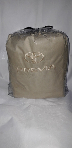 Forros De Asientos Impermeable Toyota Previa 3fila 2006 2014