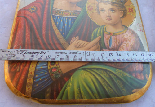 Monijor62-antiguo Coleccion Icono Religioso Ruso Sobre Chapa (Usado)