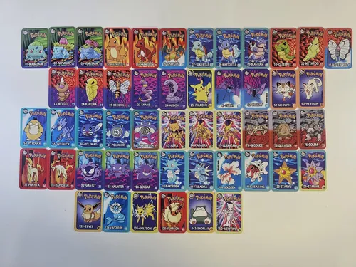 Figurinhas Super Cartas Pokémon Elma Chips Completo | MercadoLivre