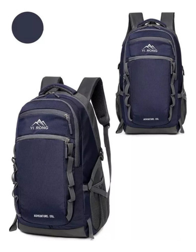 Mochila Impermeable De 50l Para Trekking Camping Montañismo 