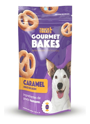 Premios Para Perros Sabor Dulce De Leche 150g Gourmet Bakes