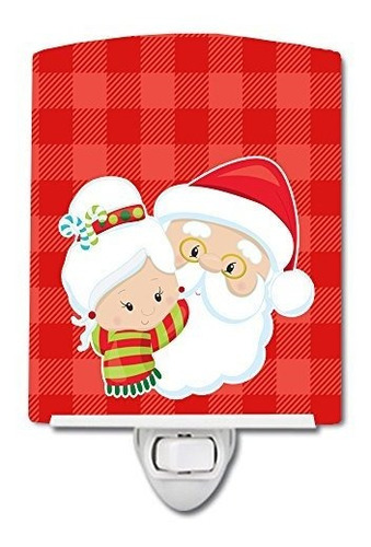 Caroline's Treasures Bb9020cnl Navidad Santa Claus And Mrs C