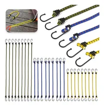 Comprar 18tensor Goma Elastica Ganchos Sujecion Carga Equipaje Lonas