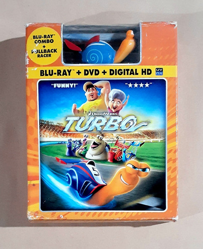 Turbo - Gift Set Collctor's Edition - Blu-ray + Dvd Original