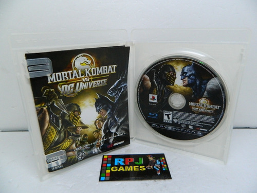 Imagem 4 de 8 de Mortal Kombat Vs Dc Universe Original Midia Fisica P/ Ps3