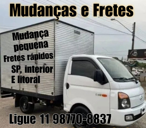 Mudanças Pequenas Fretes Sp ,interior