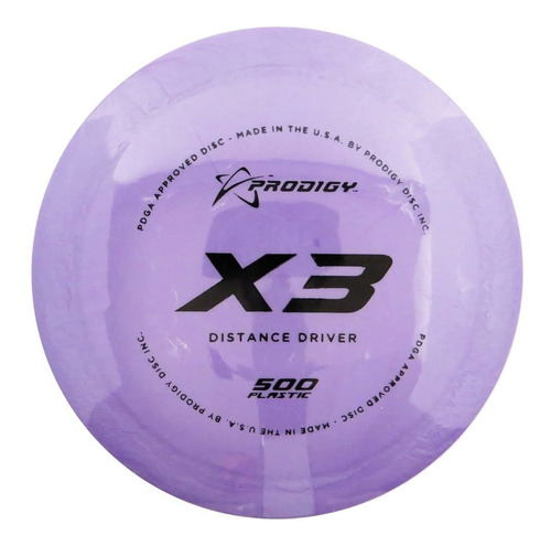 Prodigy Discs Disco Golf Distancia X3 Serie 500 Color Pueden