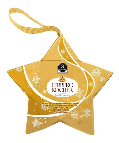 Chocolates Ferrero Rocher Estrella 37.5g