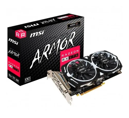 Tarjeta de video AMD MSI Armor Radeon RX 500 Series RX 570 RADEON