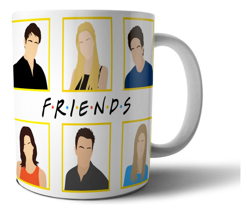 Taza De Cerámica - Friends - Variedad Modelos