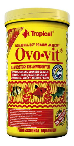 Ração De Proteína De Ovos Tropical Ovo Vit - 50g