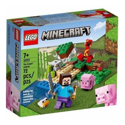 Lego Minecraft The Creeper Ambush 21177