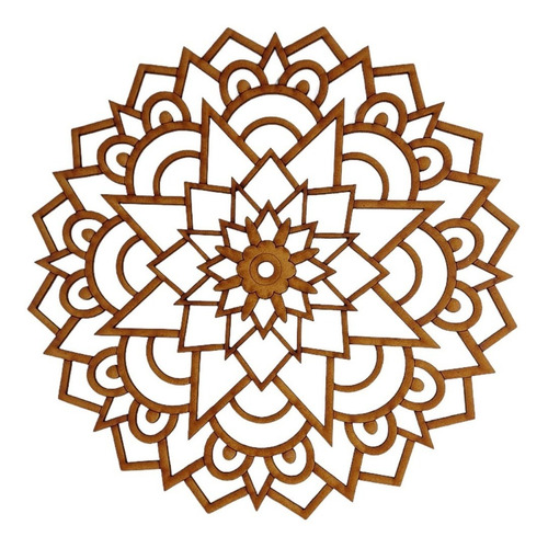Imagen 5 de 9 de Mandala En Mdf Corte Laser