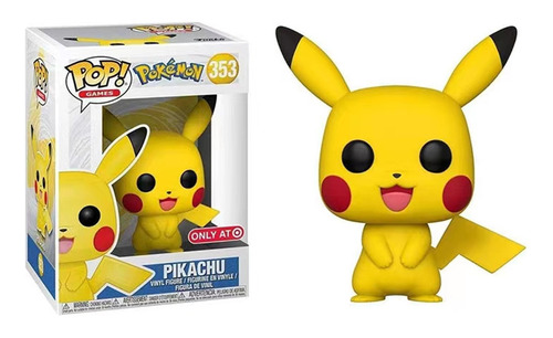 Funko Pop Games Para Pokemon Pikachu 353