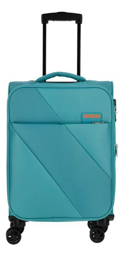 Valija American Tourister Sun Break Carry On Cabina Chica Ex Color Turquesa