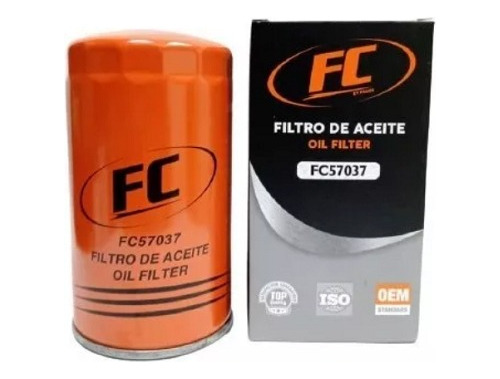 Filtro De Aceite Fc57037/ Wix 57037 Para Maquinaria Case