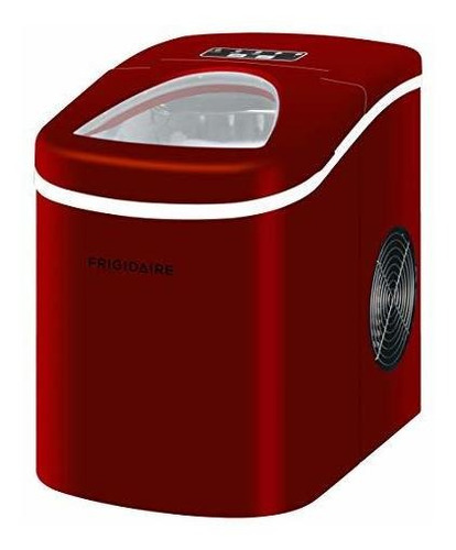 Frigidaire Efic108-compacto Rojo Fábrica De Hielo (rojo).