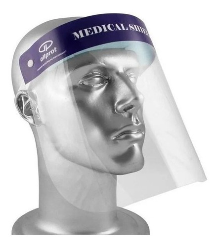 Protetor Facial Medical Face Shield Proteção-com Nota Fiscal