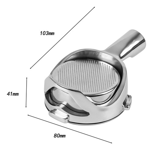 Portafilter Sem Fundo De 58mm, Cabeça Com Cesto De Filtro