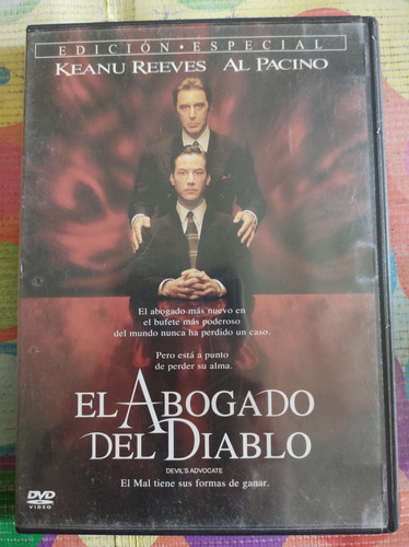 Dvd El Abogado Del Diablo Keanu Reeves