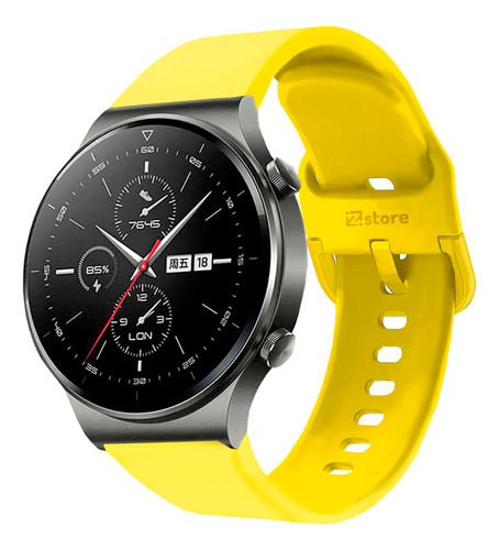 Correa Compatible Con Huawei Watch Gt2 Pro Amarillo