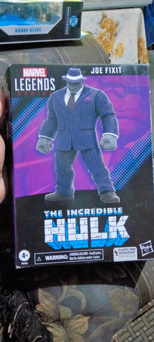 Marvel Legends Deluxe, Hulk Gris, Joe Fix It !!! (Usado)