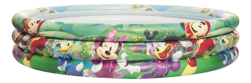 Alberca inflable redonda Bestway Disney's Mickey and the Roadster Racers 91007 de 122cm x 25cm 140L