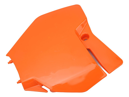 Placa Frontal De Matrícula De Moto Naranja De Plástico Abs