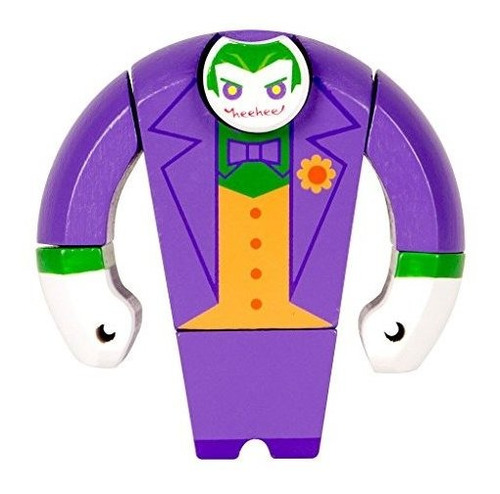 Qiyun Botín Cajón Dc Comics El Joker De Madera Pintada La Fi